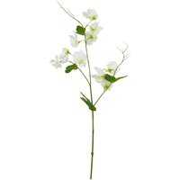 Love Lace White Sweetpea Stem Artificial Flower