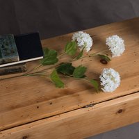 Love Lace Viburnum Opulus Artificial Flower in White