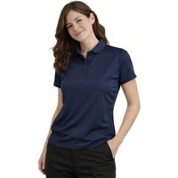 Island Green Women's Classic Micro-pique Golf Polo Shirt in Navy | Size: 10
