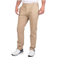 Island Green Men's Tapered Fit Golf Chino in Stone | Size: 32R
