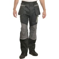 Flex Knee Detachable Holster Pockets Work Trousers 32R