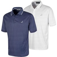Twin Pack UV Protection Stretch Golf Polo Shirts