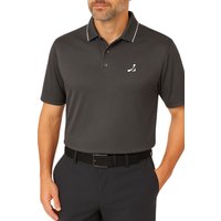 UV Protection Stretch Waffle Knit Golf Polo Shirt