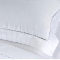 White 1000 Thread Count 100% Cotton Pillowcase - One Size / White
