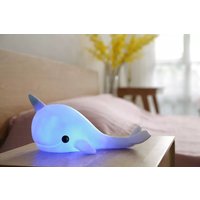 Rechargeable Narwhal Night Light inches