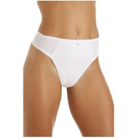 Camille Women's Two Pack Micro-Fibre Control Thongs in White | Size: 14-16
