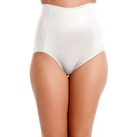Camille Women's Two Pack Full Support Shapewear Briefs in White | Size: 16