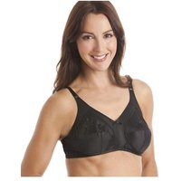 Camille Women's Classic Soft Full Cup Non Wired Bra in Black | Size: 36C