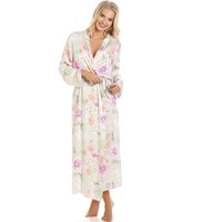 Camille Women's Classic Lightweight Floral Wrap in White | Size: 10