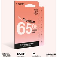30 Day Travel Sim Unlimited Voice Data Roaming