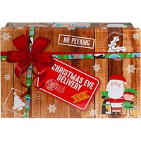 VFM e-Store Christmas Eve Box Favour Boxes, for Xmas in Brown