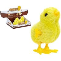 PMS Adorable Bouncing Clockwork Yellow Chick Fidget Toy