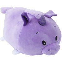 VFM e-Store Pink Roly Poly Unicorn 40cm Large Cute Plush Toy Oh So Soft in Purple