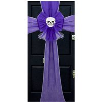 VFM e-Store Halloween Door Bow in, Halloween Accessories in Purple