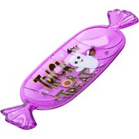 VFM e-Store Halloween Sweet Tray Trick Or Treat Decal Halloween Party Candy Dish in Purple