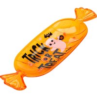 VFM e-Store Halloween Sweet Tray Trick Or Treat Decal Halloween Party Candy Dish in Orange