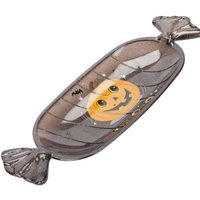 VFM e-Store Halloween Sweet Tray Trick Or Treat Decal Halloween Party Candy Dish in Black