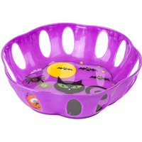 VFM e-Store Halloween Sweet Bowl Cat Bowl Scary Halloween Party Dish With Decals in Purple