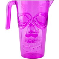 VFM e-Store Halloween Skull Jug, Accessories, Scary Decorations, Spooky in Purple
