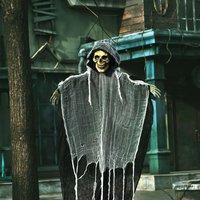 Garden Greatness 6ft Hanging Grim Reaper Halloween Ghost Decoration | Size: 1 Pack