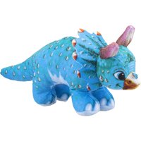 VFM e-Store Dinosaur Soft Toy Dino Plush Cuddly Soft Fluffy Plushie Stuffed in Blue