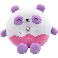 VFM e-Store Donut Soft Toy Animal Food Plush Cuddly Soft Furry Fluffy Stuffed in White