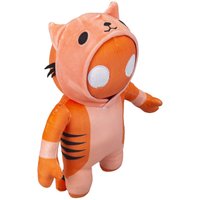 VFM e-Store Gang Beasts Soft Toy Video Game Plush with Hooded Jumper 28cm in Orange