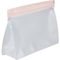VFM e-Store Food Storage Bag Press Seel Close 1400ml Bags Reusable in Pink
