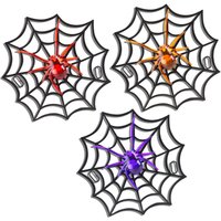 VFM e-Store Halloween Light Up Spider on Web 1 Piece Mystery Bag MultiColour