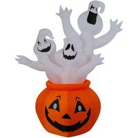 VFM e-Store Halloween Inflatable Pumpkin Ghosts Decoration / MultiColour
