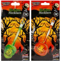 VFM e-Store Halloween Glow Stick Necklace Pendant 1 Piece Mystery Bag Multicolour