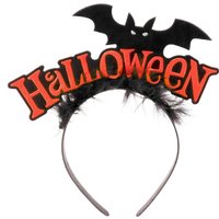 VFM e-Store Halloween Bat Headband Halloween Party, Trick or Treat Orange