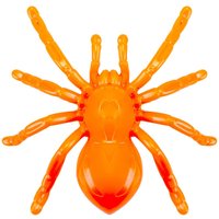 VFM e-Store Light Up Spider with Suction Halloween Party, Trick or Treat Black in Orange