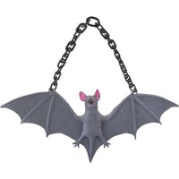 VFM e-Store Hanging Bat Decoration Halloween Party, Trick or Treat Grey