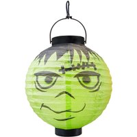 VFM e-Store Halloween Paper Lantern Halloween Party, Trick or Treat 20cm Pumpkin in Green