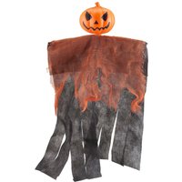 VFM e-Store Hanging Halloween Decoration Party, Trick or Treat Ghost in Orange