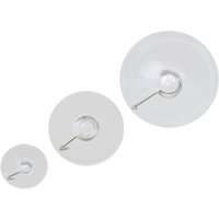 VFM e-Store Christmas Suction hooks Xmas Accessory X 8 22cm x 15cm x 2. 6cm White | Size: 22 cm x 15 cm