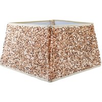 VFM e-Store Christmas Tree Skirt X 1 30. 2cm x 40. 2cm x 2. 6cm Champagne in Gold