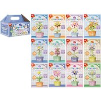 Flowerpot Nano Building Block Potted Plant Box Set