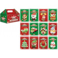Nano Building Blocks 24Cm Christmas Box 12 Assorted Construction Sets