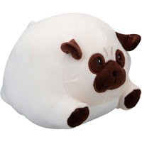 VFM e-Store Dog Soft Toy Cute Plushie Huggable Cuddly Stuffed Toy 20cm in White