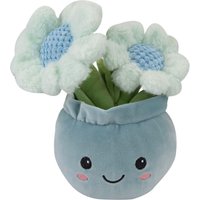 e Daisies Plant Pot Soft Toy Cute Plushie Huggable Cuddly Stuffed Toy 20cm
