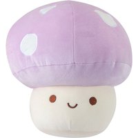 VFM e-Store Mushroom Mochi Soft Toy Cute Plushie Huggable Cuddly Plush 20cm in Lilac