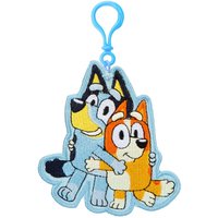 e Bluey Embroiered Bag Clip Video Game Accessories 10cm x 10cm cm x 10 cm