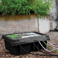 Primrose DRiBOX Weatherproof Outdoor Power Box in Black | Size: 1500mm x 900mm