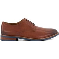 Dune London Men's 'Stanley' Leather Lace Up Shoes in Brown | Size: 8