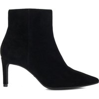 Dune London Women's Wide Fit 'Obsessively' Suede Ankle Boots in Black | Size: 7