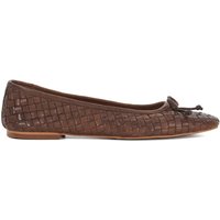 Dune London Women's 'Heat' Ballet Pumps in Brown | Size: 8
