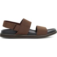 Dune London Men's 'Idealistic' Leather Sandals in Brown | Size: 9