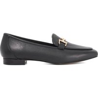 Dune London Women's 'Grained' Leather Loafers in Black | Size: 5